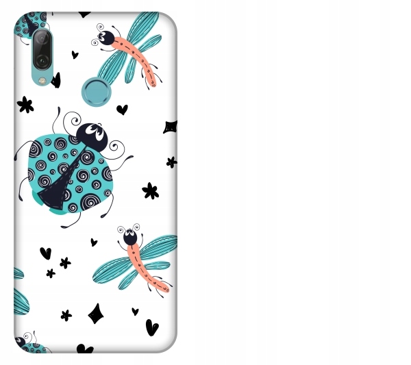 

Etui pokrowiec Huawei P Smart 2019 Owady wazki zu