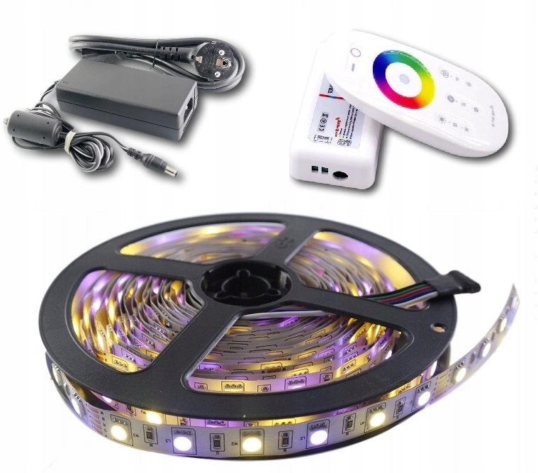 

Zestaw Led Rgbw kolor ciepły biały Mi-Light 5m