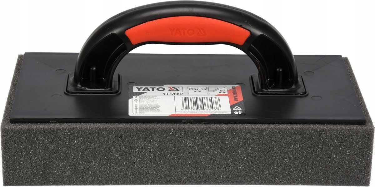 PACA DO FUGOWANIA DO TYNKÓW Z GĄBKĄ 50mm 270x130