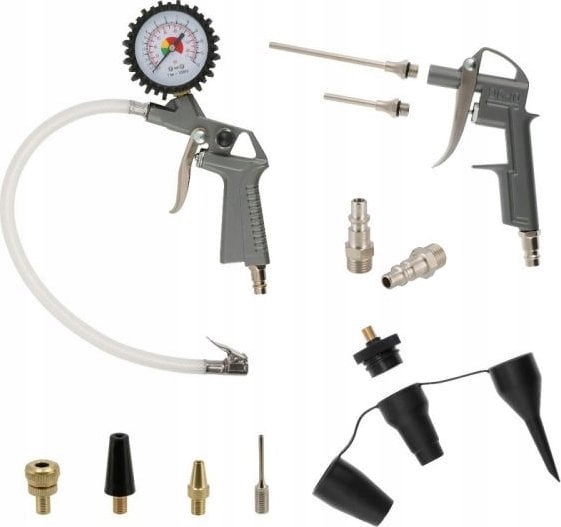 Airpress Zestaw 16 akcesoriów pneumatycznych