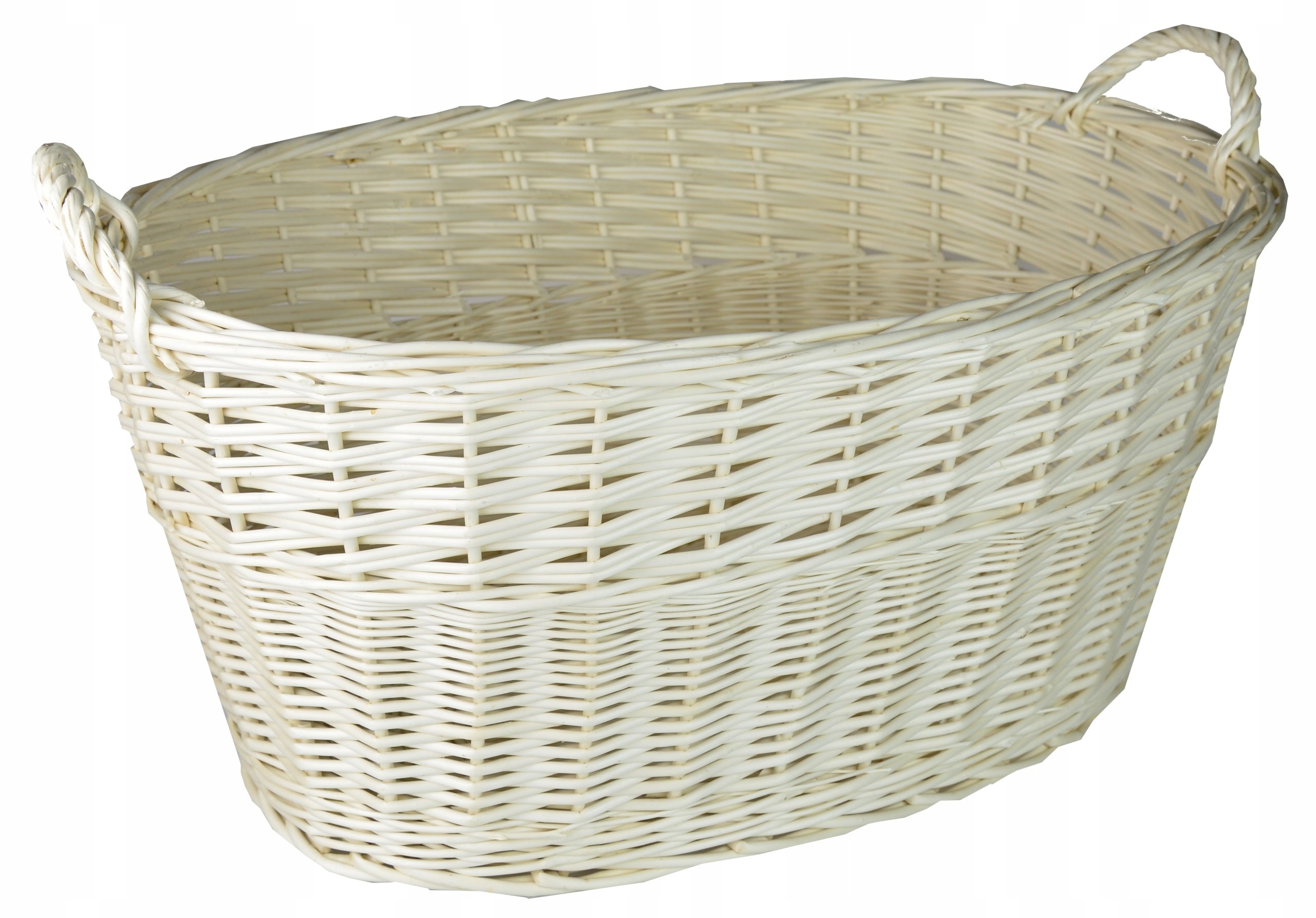 Pletený Koš Na Dřevo Spodní Prádlo Hračky 60 CM