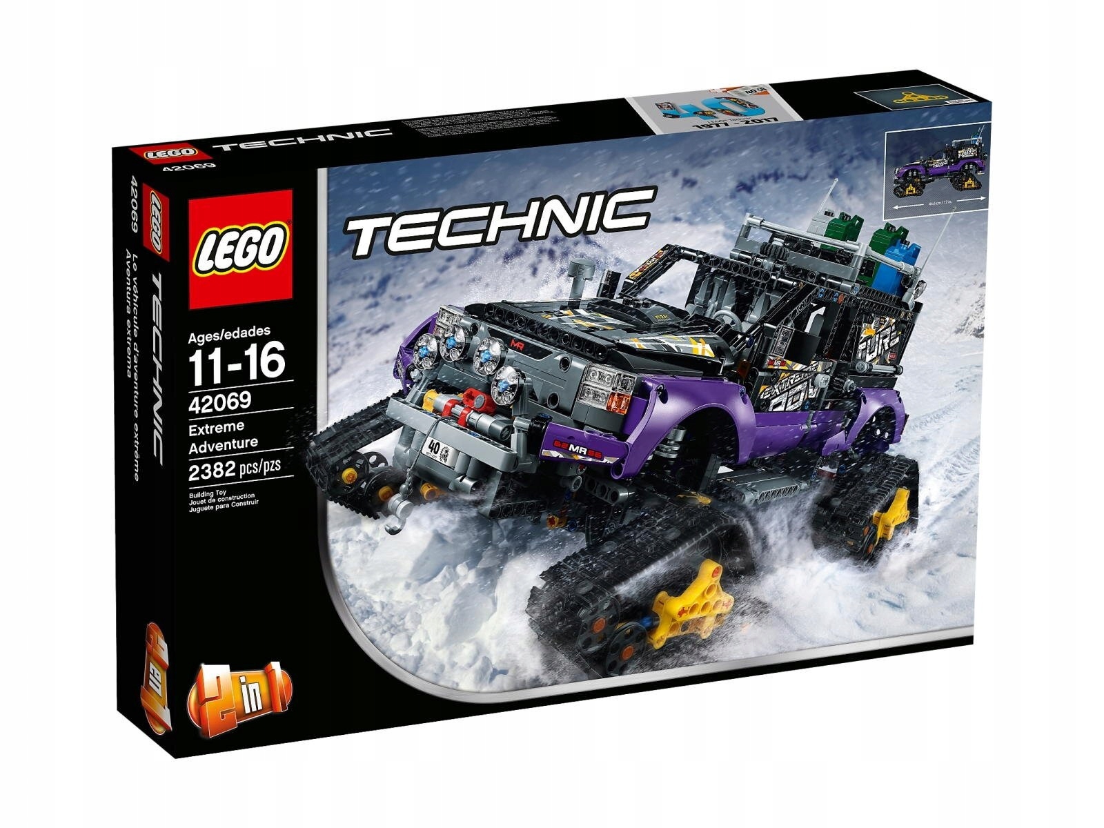 Lego Technic 42069 Extrémní dobrodružství Nové