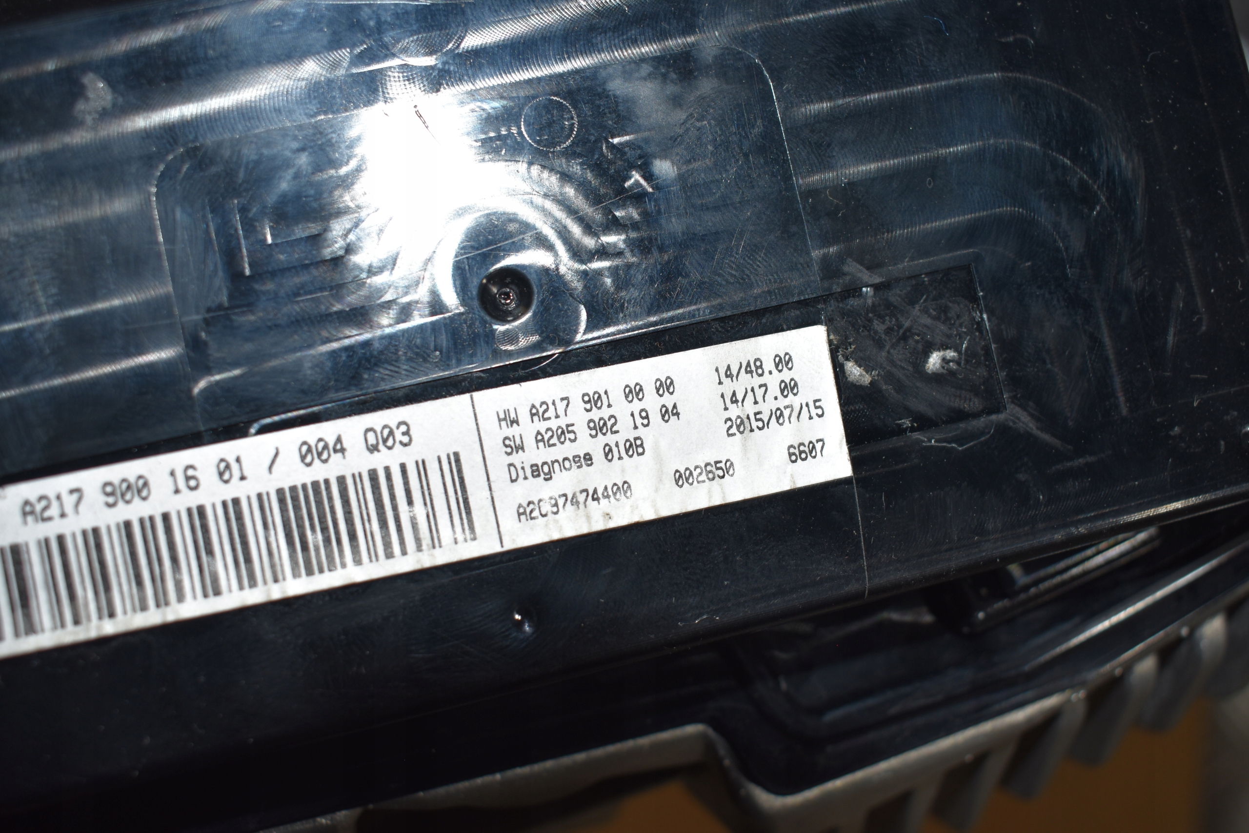 IDEALNY display HEAD UP MERCEDES W217 1