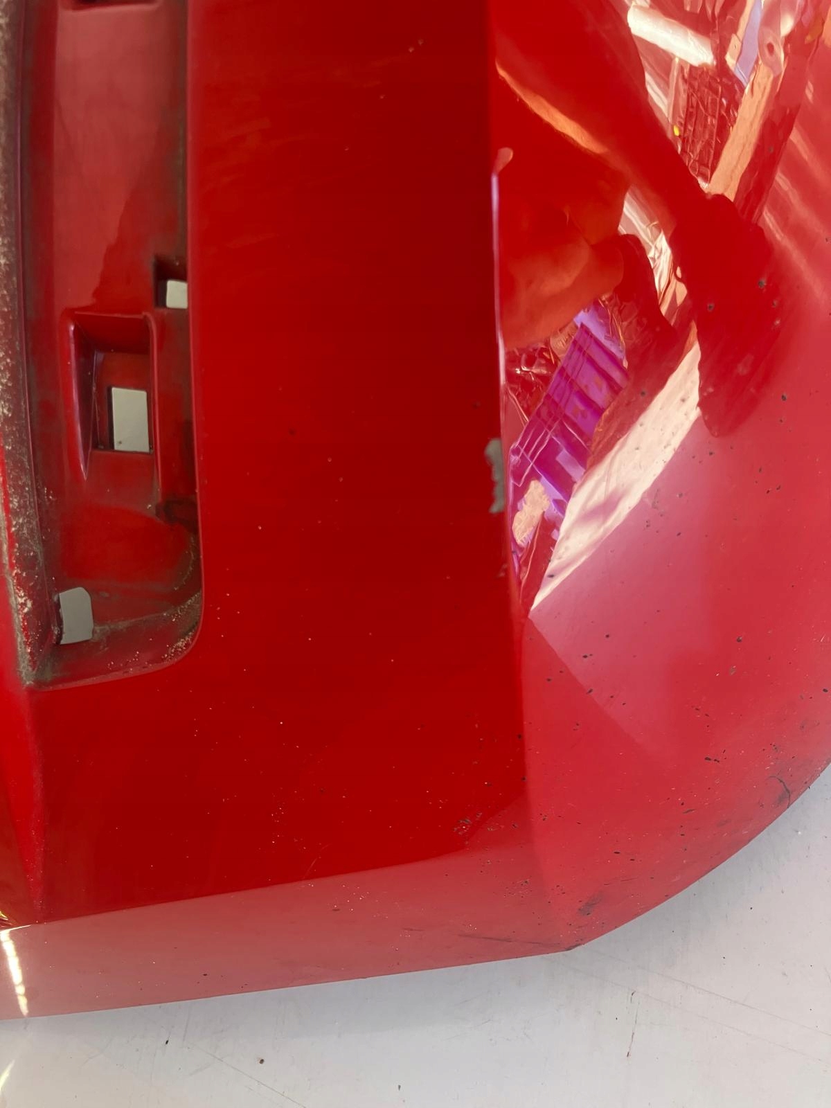 bumper rear part SKODA FABIA III HB LIFT below PDC LF3K