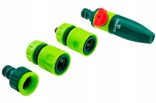 VERTO Zraszacz ogrodowy prosty + złączki 1/2''