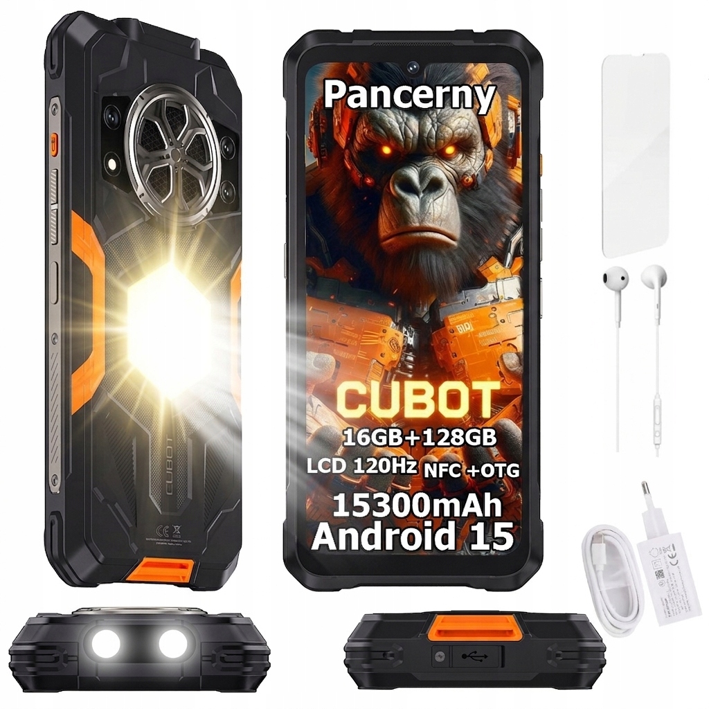 Smartphone Cubot King Kong Power 5 16/128GB Dual Nfc Obrněný IP69K Vojenský