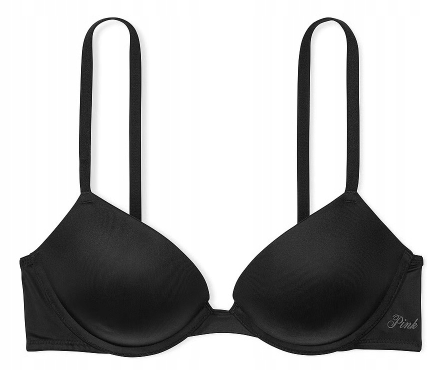 push-up podprsenka Victoria's Secret Pink černá 75B (34B)