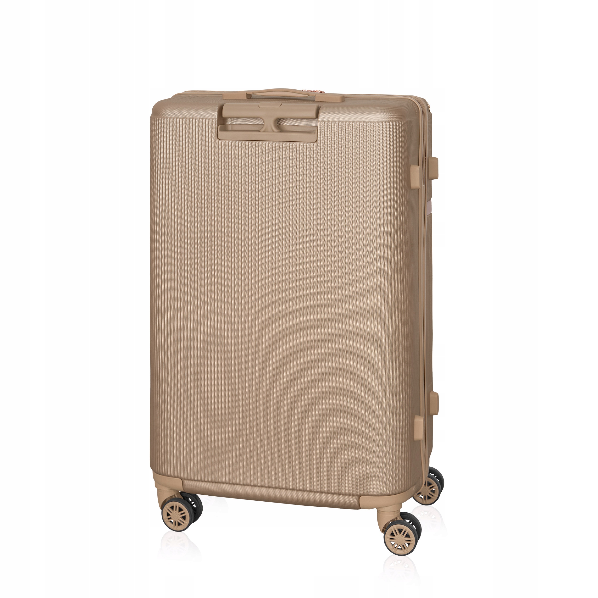 Betlewski Komplet 3 walizek na duży bagaż wakacje na kółkach zamek na szyfr Wzór dominujący bez wzoru