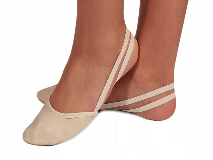 Napalcówki Taniec Balet Beżowe rozm XS - 28,29,30