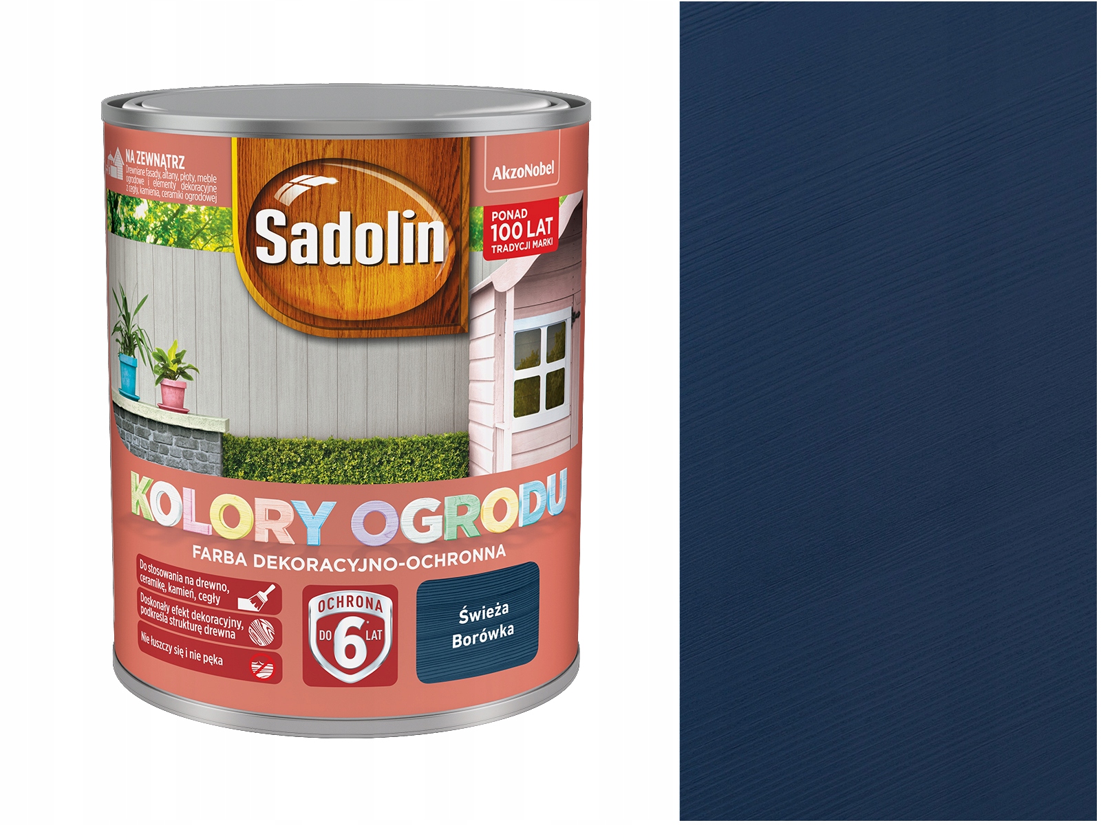 

Sadolin Ogrodu Świeża Borówka 0,7L