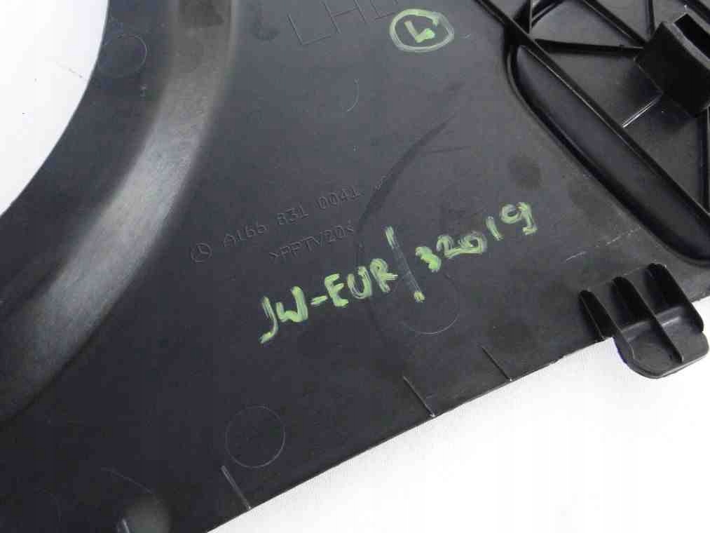 MERCEDES ML GLE W166 166 PODSZYBIE OSŁONA LEWA Jakość części (zgodnie z GVO) O - oryginał z logo producenta pojazdu (OE)