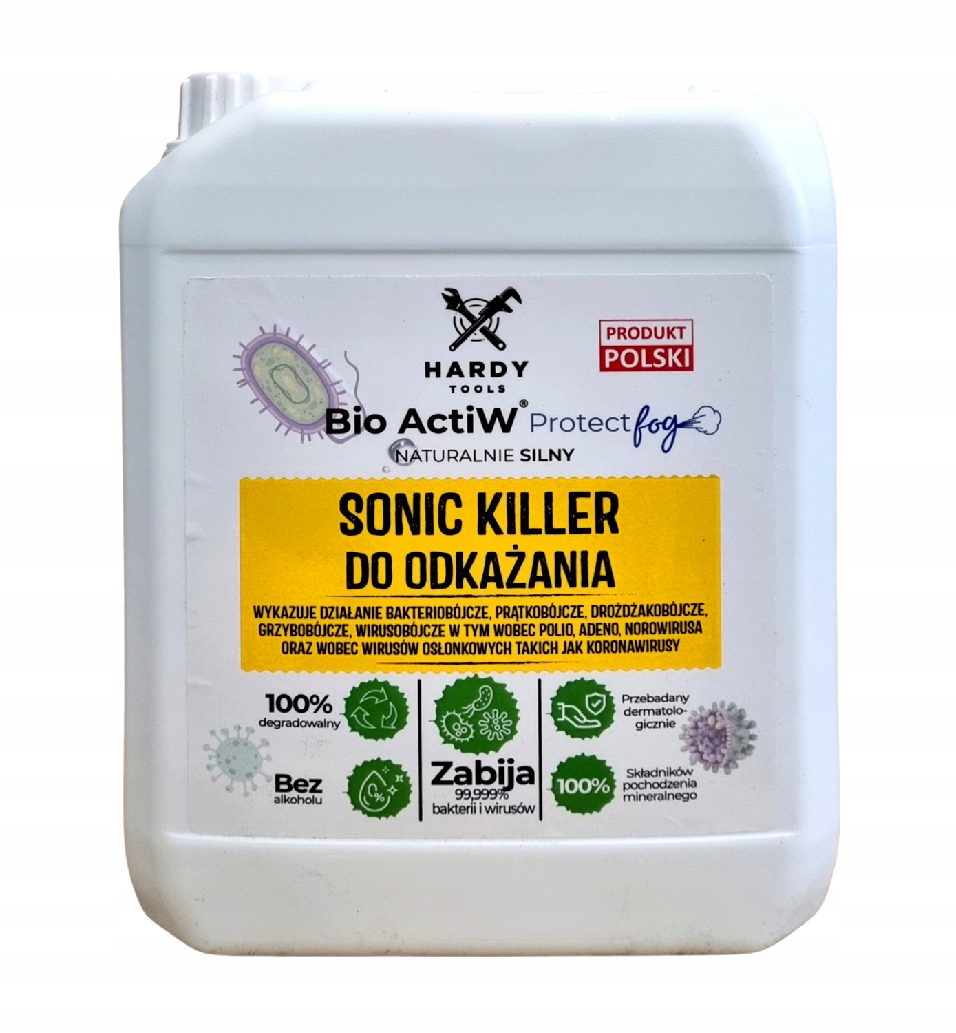 Tekutina pro dezinfekci klimatizace ultrazvukovou metodou 5L Sonic Cleaner