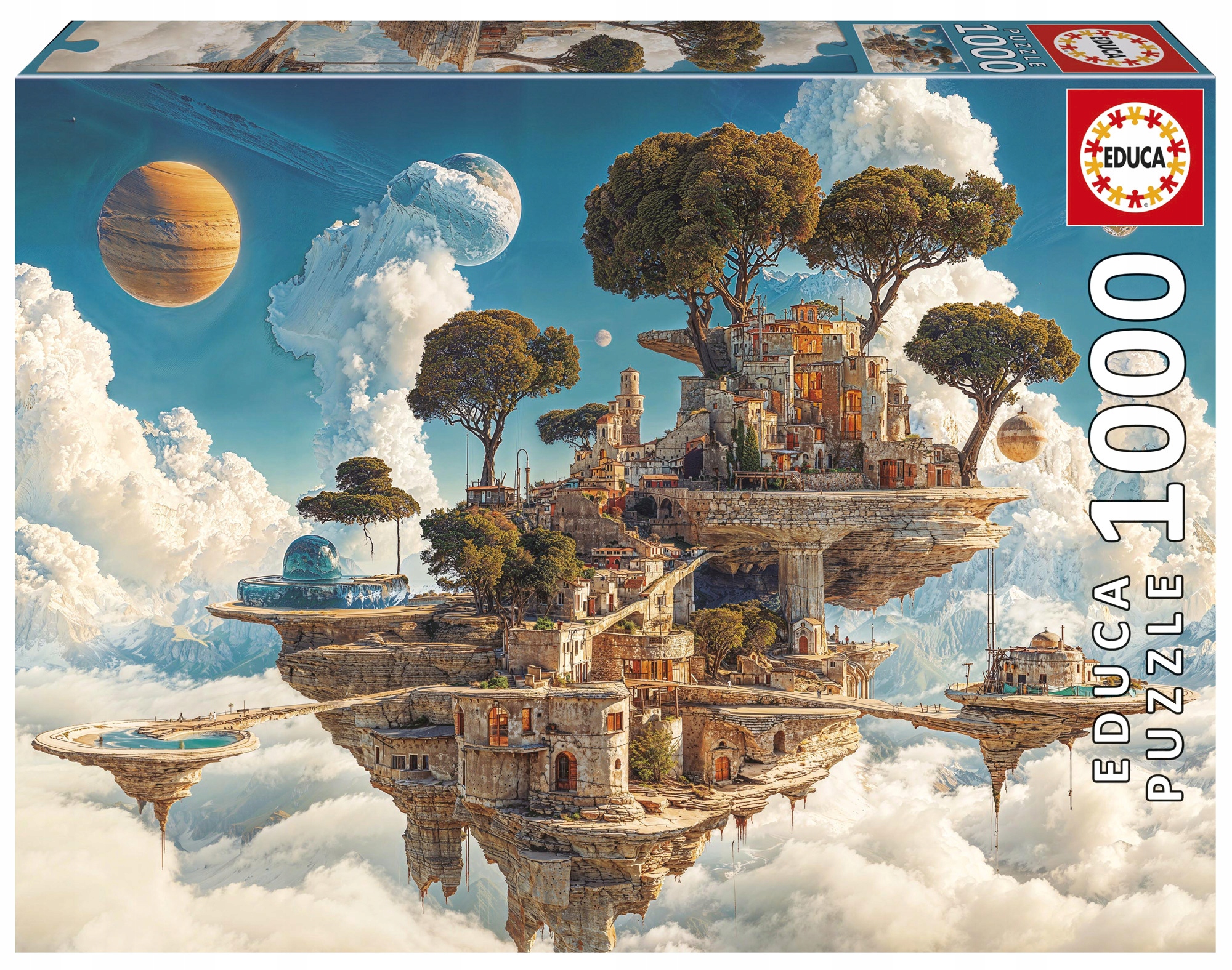 Puzzle Educa 1000 elementów Educa Puzzle 1000 el. Królestwo w chmurach ...