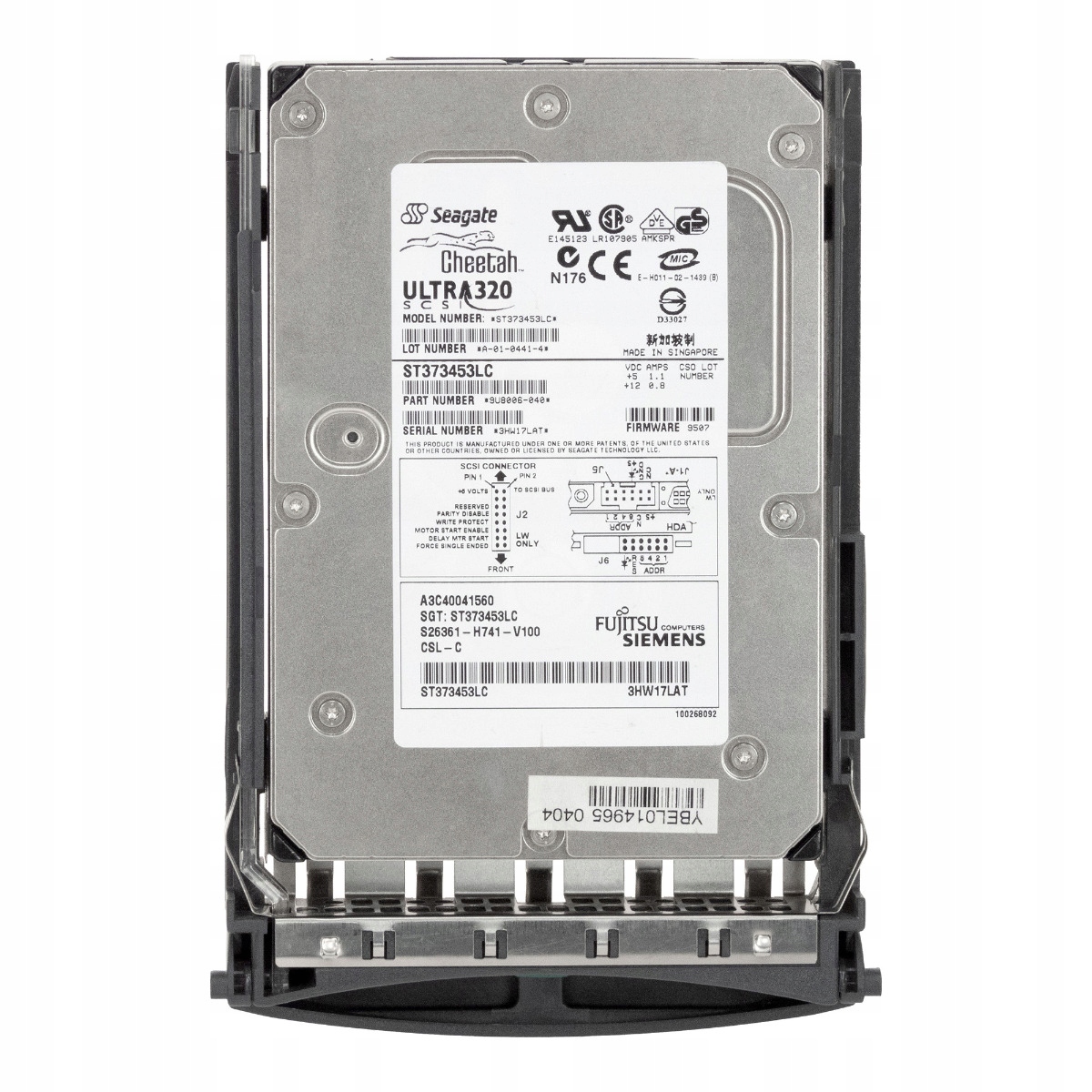 Fujitsu A3C40041560 72GB 15K Scsi U320 3.5'' ST373453LC