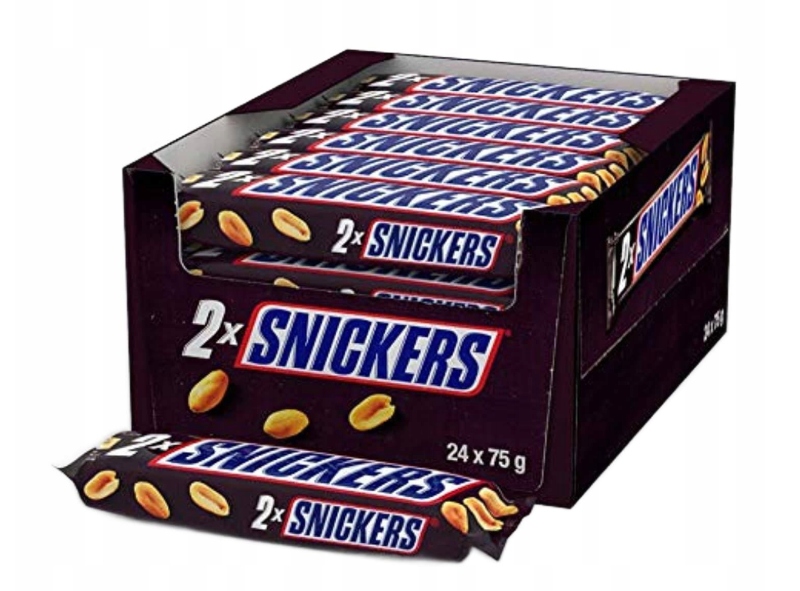 Levně Tyčinka Snickers 75G x 24 kusů
