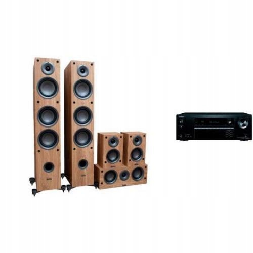 ONKYO TX-SR494DAB + TAGA HARMONY TAV-507 oak