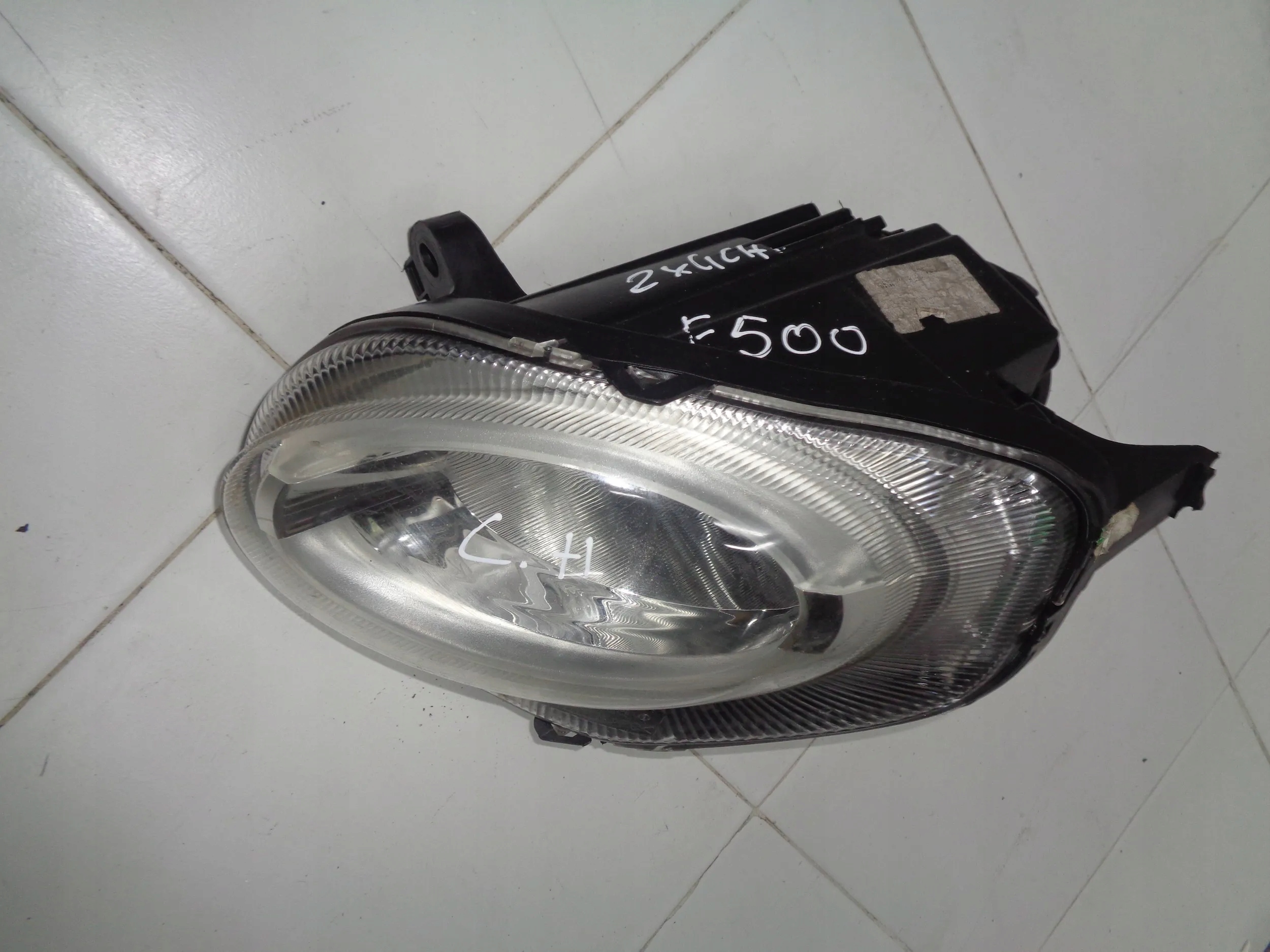 FIAT 500 light left front lower 07-14R
