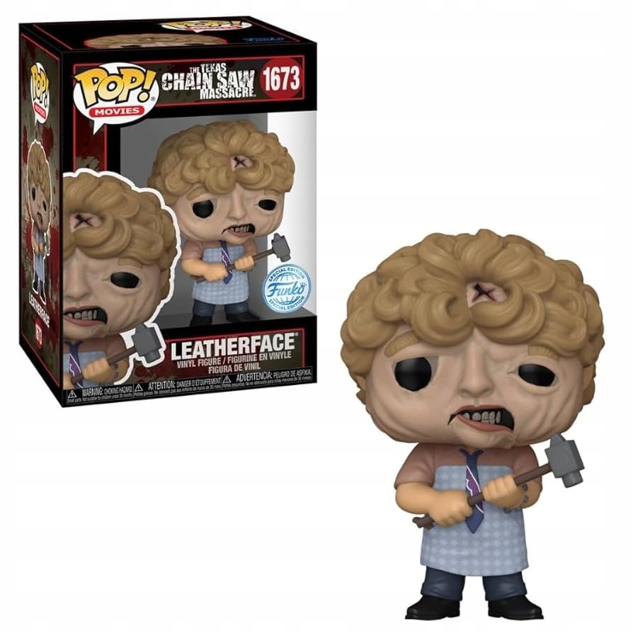 Funko Pop: Texaský masakr motorovou pilou 1673 Leatherface speciální edice figurky