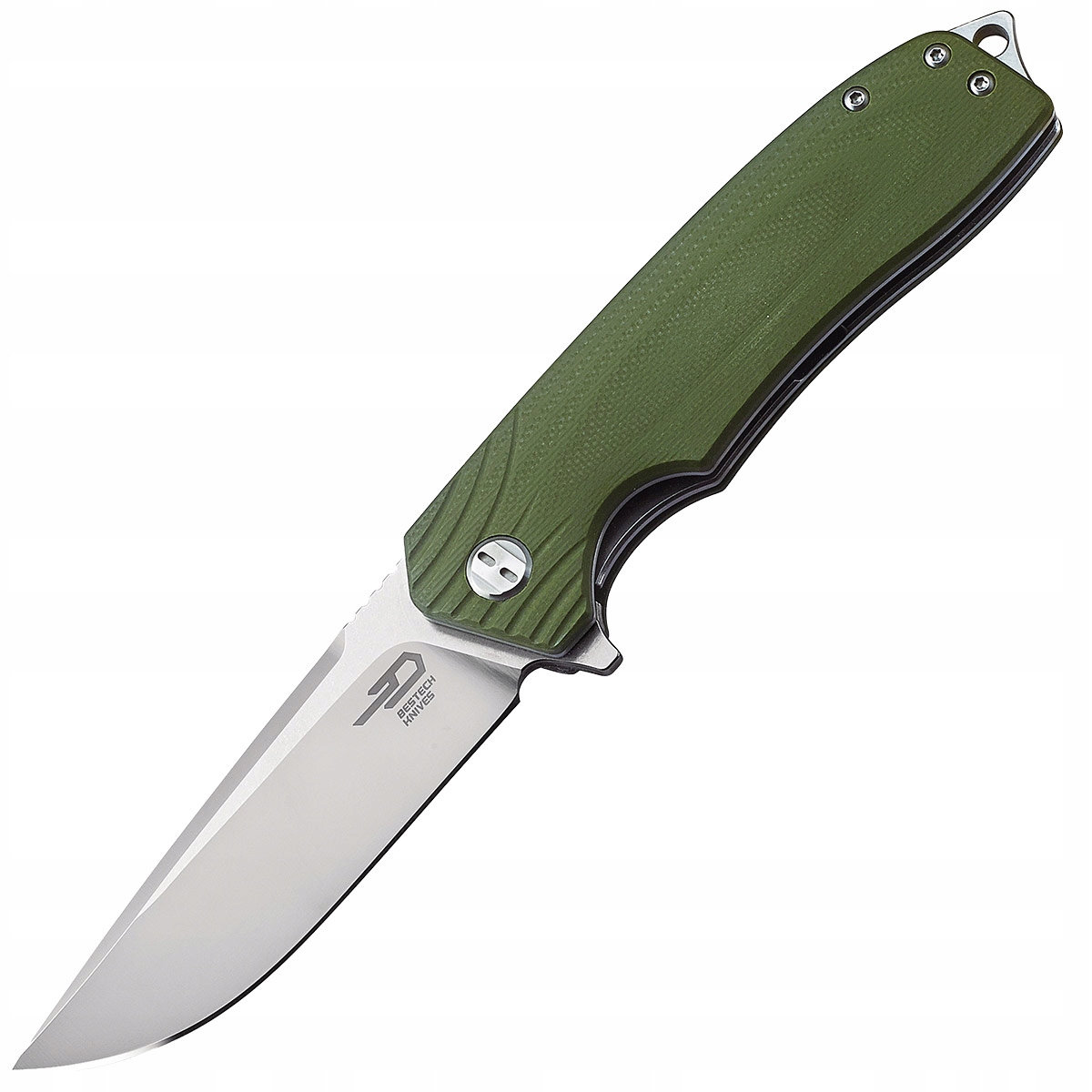 Bestech Knives Lion Drop-point Olive Edc kapesní skládací Nůž s klipem