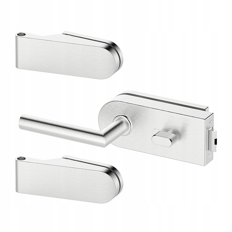 

Zestaw Okuć Do Drzwi Szklanych Blokada Wc Lewy