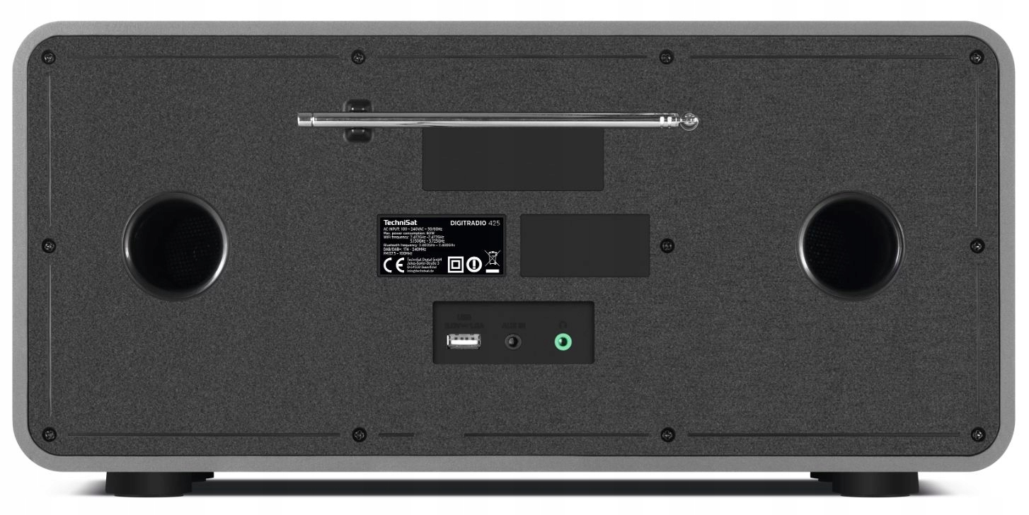 Radio Technisat 425 IR FM Cyfrowe DAB+ Internetowe WiFi Bluetooth CD DIGIT Zasilanie sieciowe