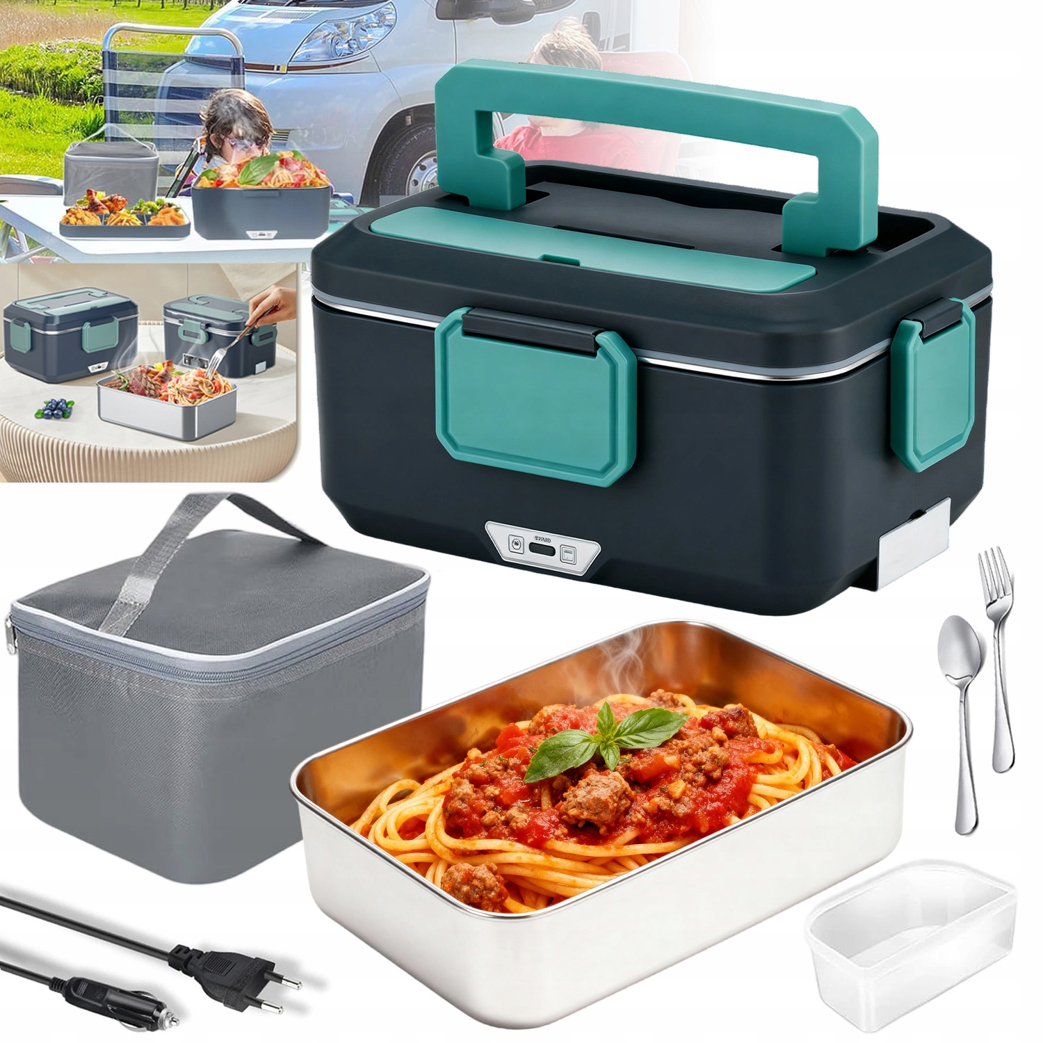 Elektrický Ohřívač Obědového Boxu Jídelní Box Do Auta Odolný