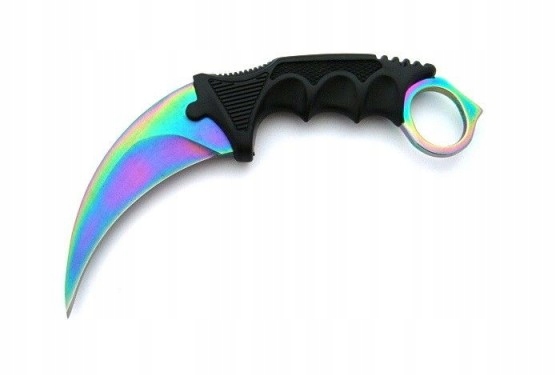Nóż Nożyk karambit taktyczny z pochwą neck survivalowy z grubej stali