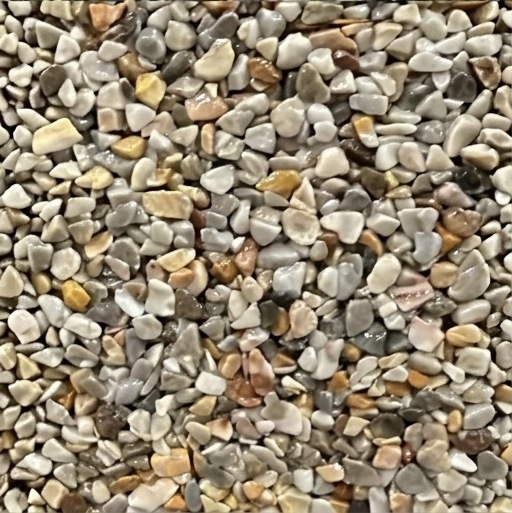 Mramorové Kamenivo Arabescato 4-7 MM, Kamenný Koberec 25 Kg