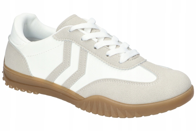 American Club CY153 Adidasy Stylowe Sneakersy Modne Buty Sportowe Białe 38