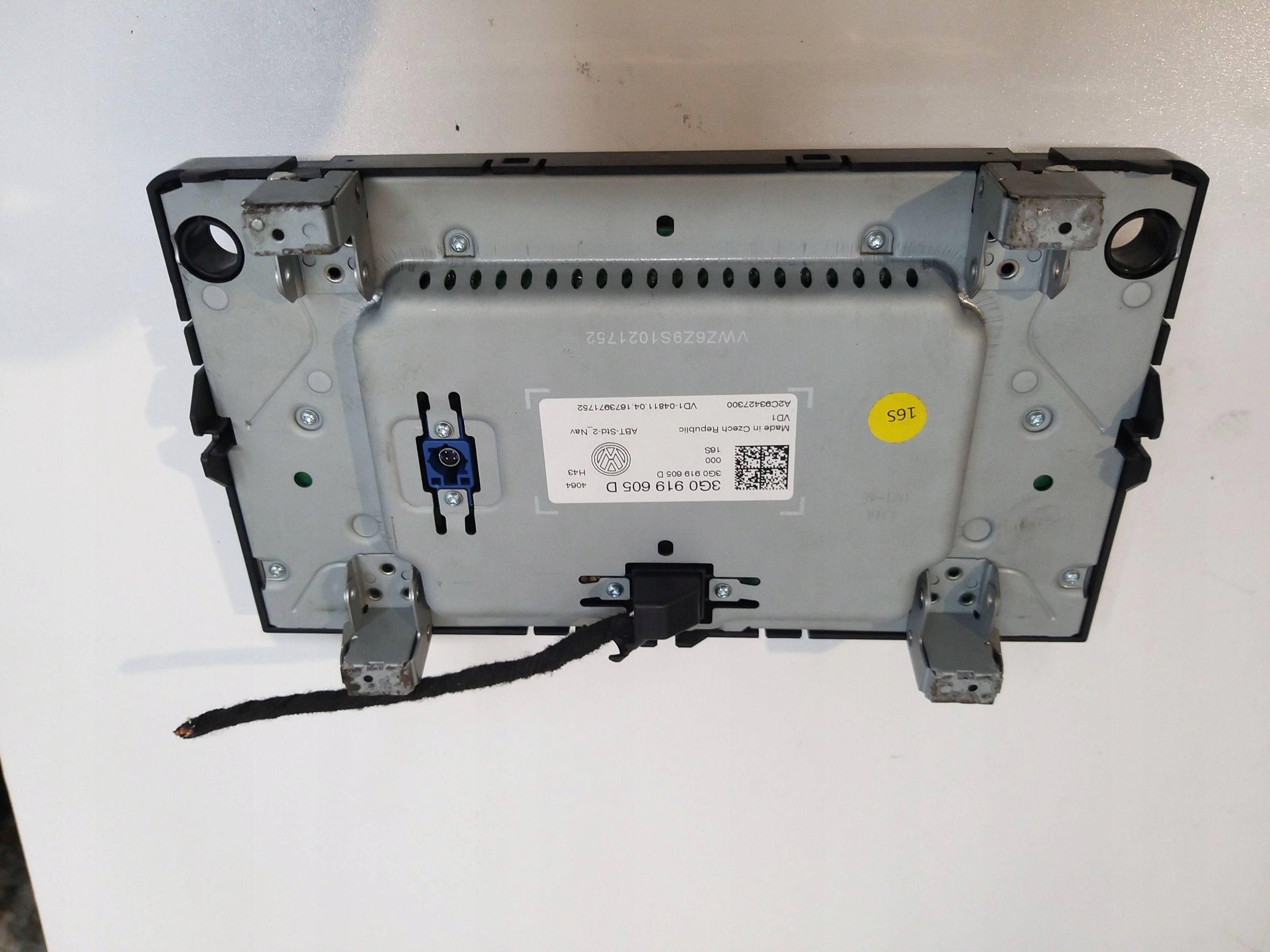 VW GOLF VII PASSAT B8 navigation RADIO display LCD 12