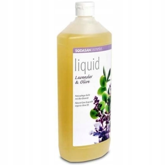 Sodasan Tekuté levandulově olivové mýdlo Bio