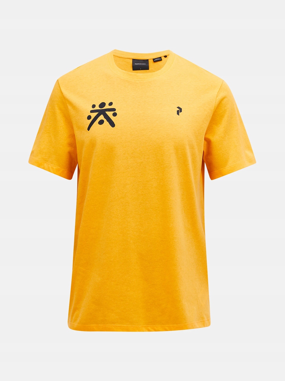 Pánské tričko Peak Performance Explore Graphic Blazing Orange Tričko L