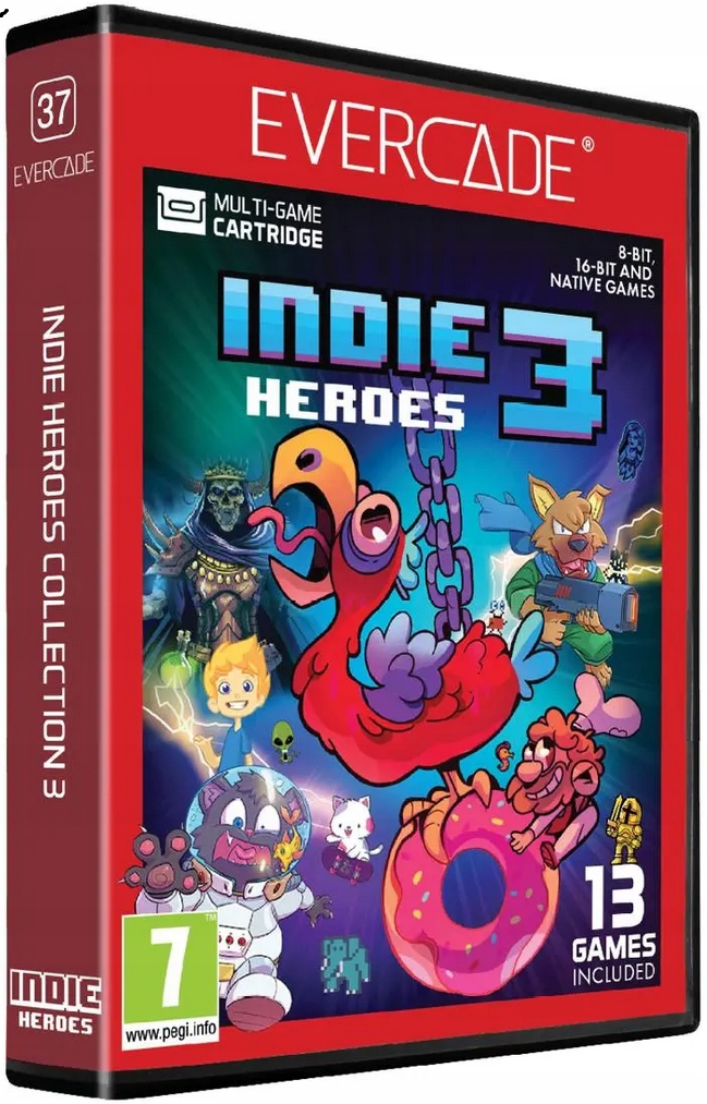 BLAZE INDIE HEROES 3 I Evercade I Kartridż