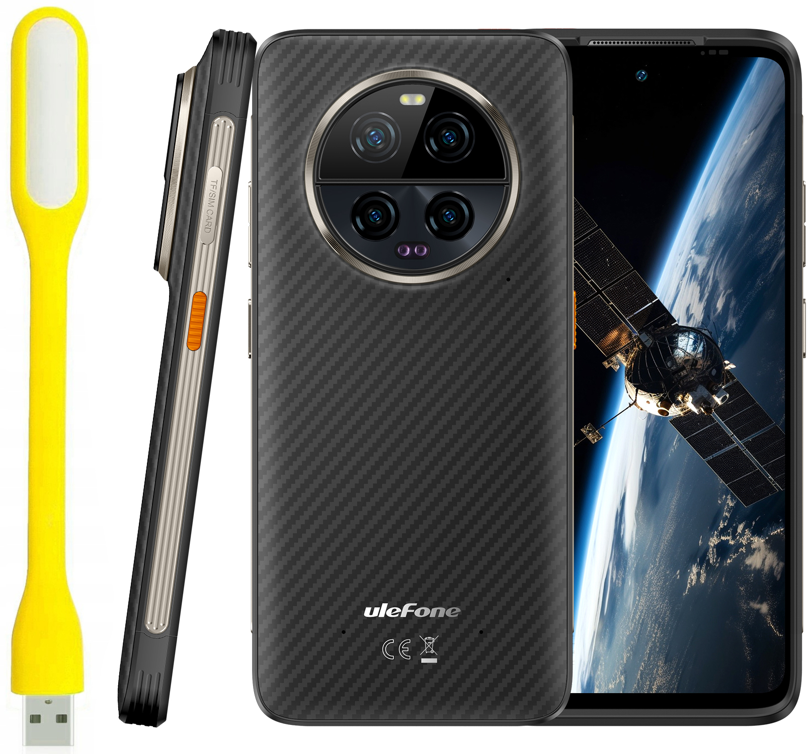 Ulefone Armor 23 Ultra 5G 12GB/512GB Czarny 6,78 Cala Fhd+ 120 Hz Bluetooth