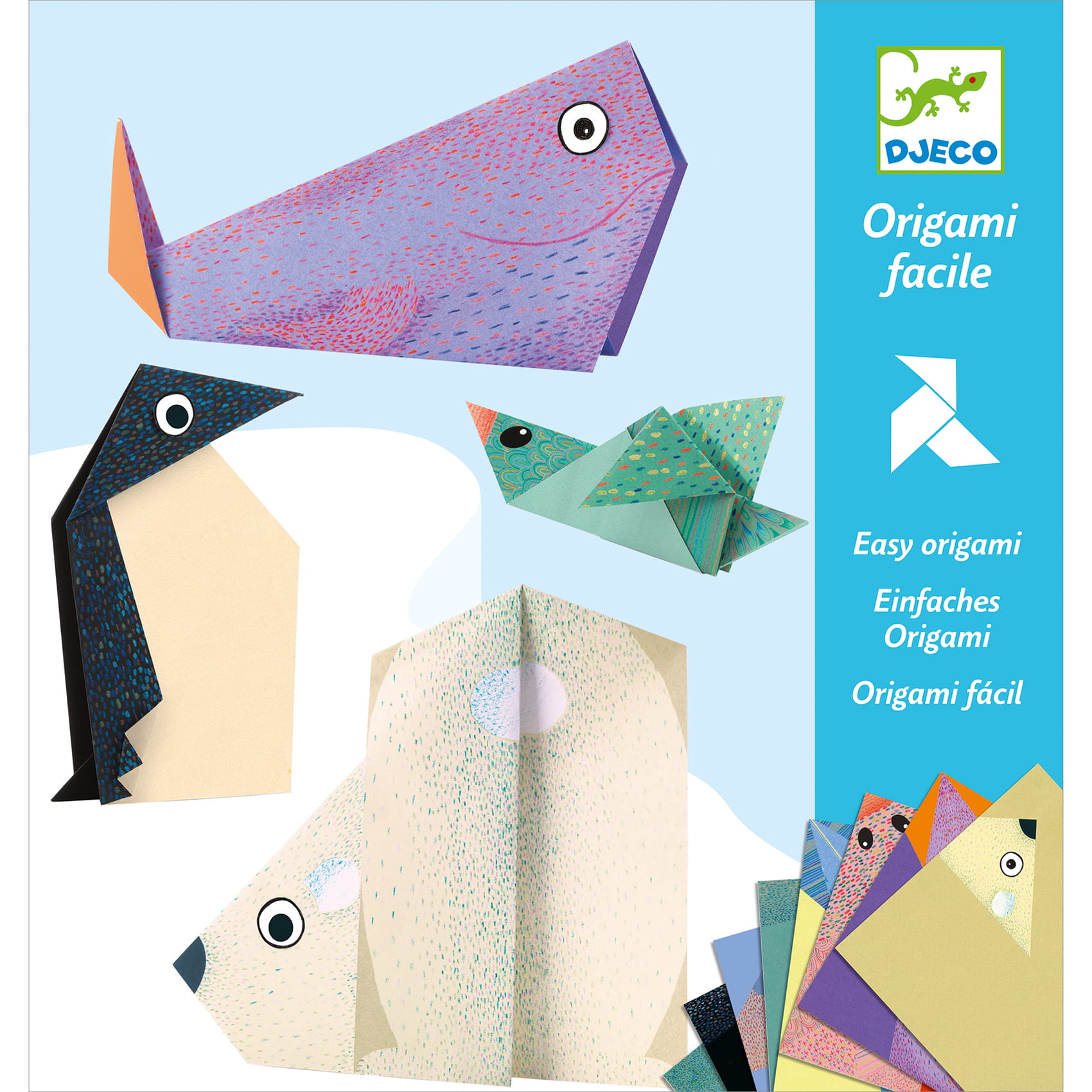 DJECO zestaw kreatywny ORIGAMI - zwierzęta polarne