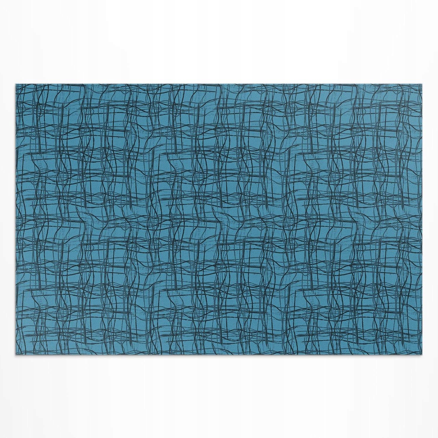 Vinylový koberec Outdoor Vzor tkaniny nepravidelné nitky 150 x 100 cm