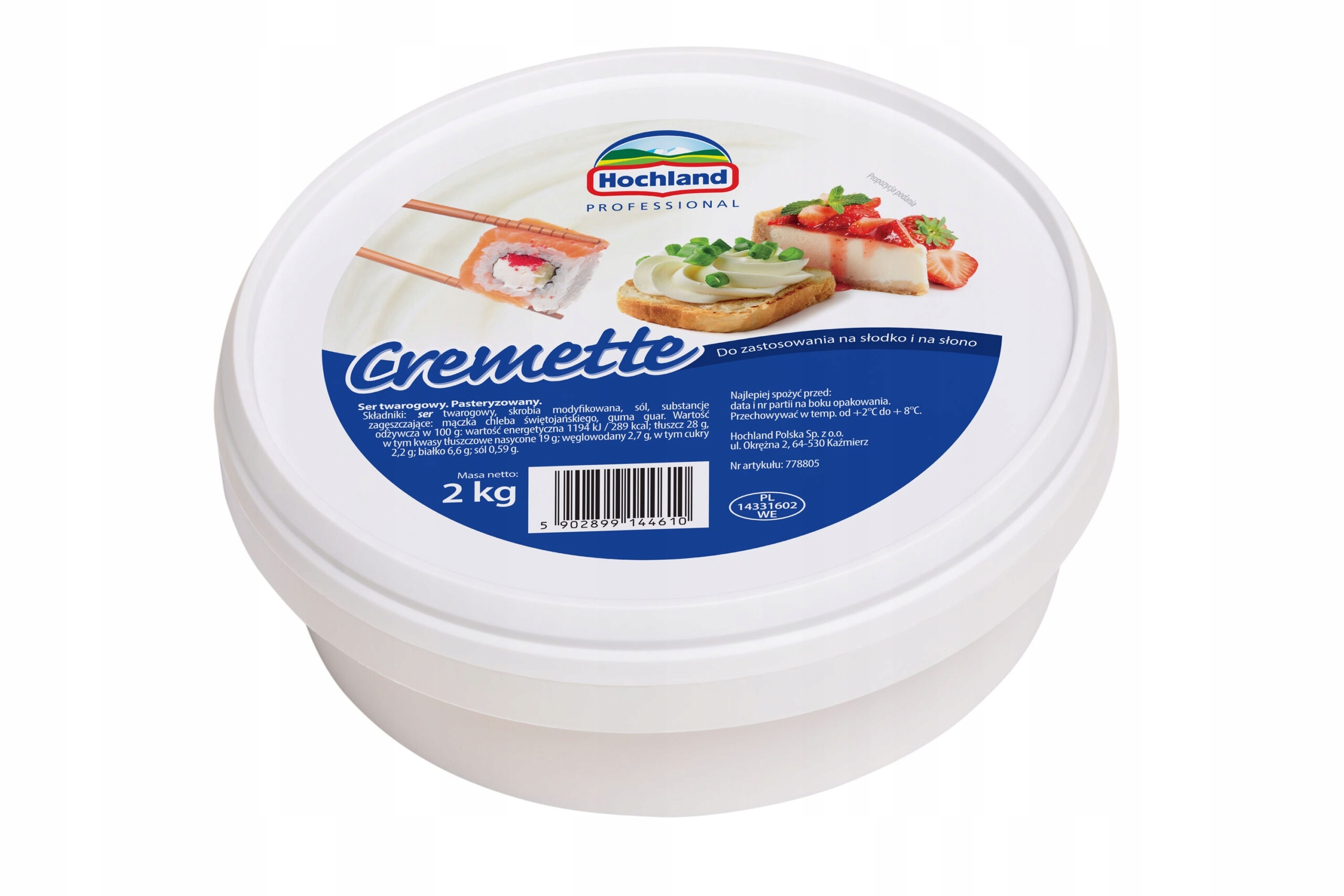 Hochland Professional Cremette 2 kg