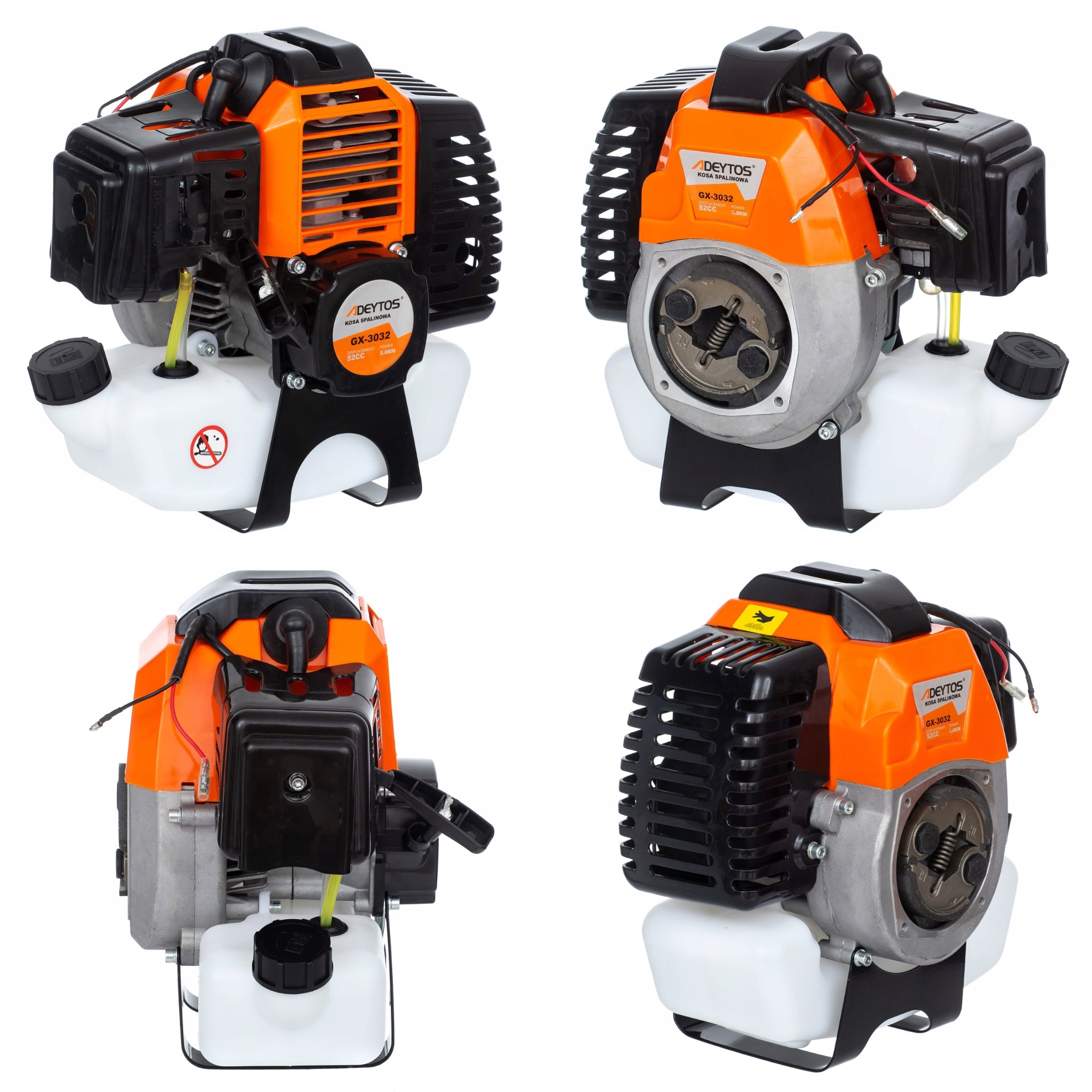 SILNIK DO KOSY SPALINOWEJ ADEYTOS + AKSESORIA Waga produktu z opakowaniem jednostkowym 3 kg