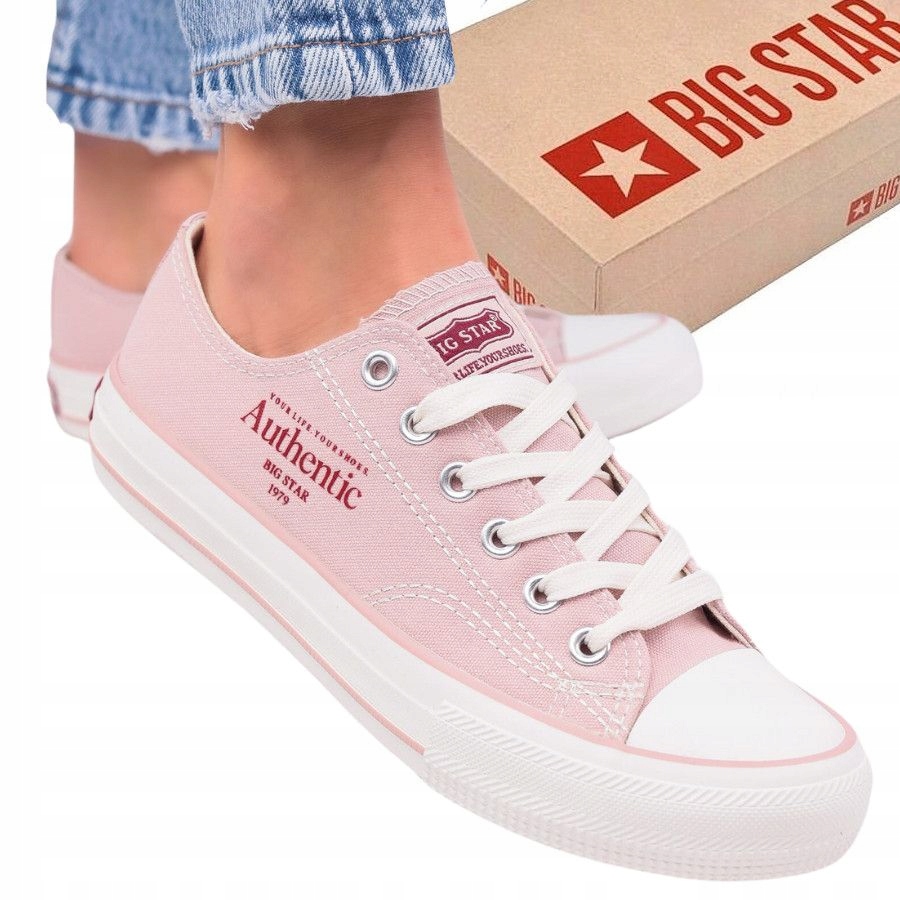 Buty Damskie Big Star Trampki Tenisówki Sportowe Na Co Dzień