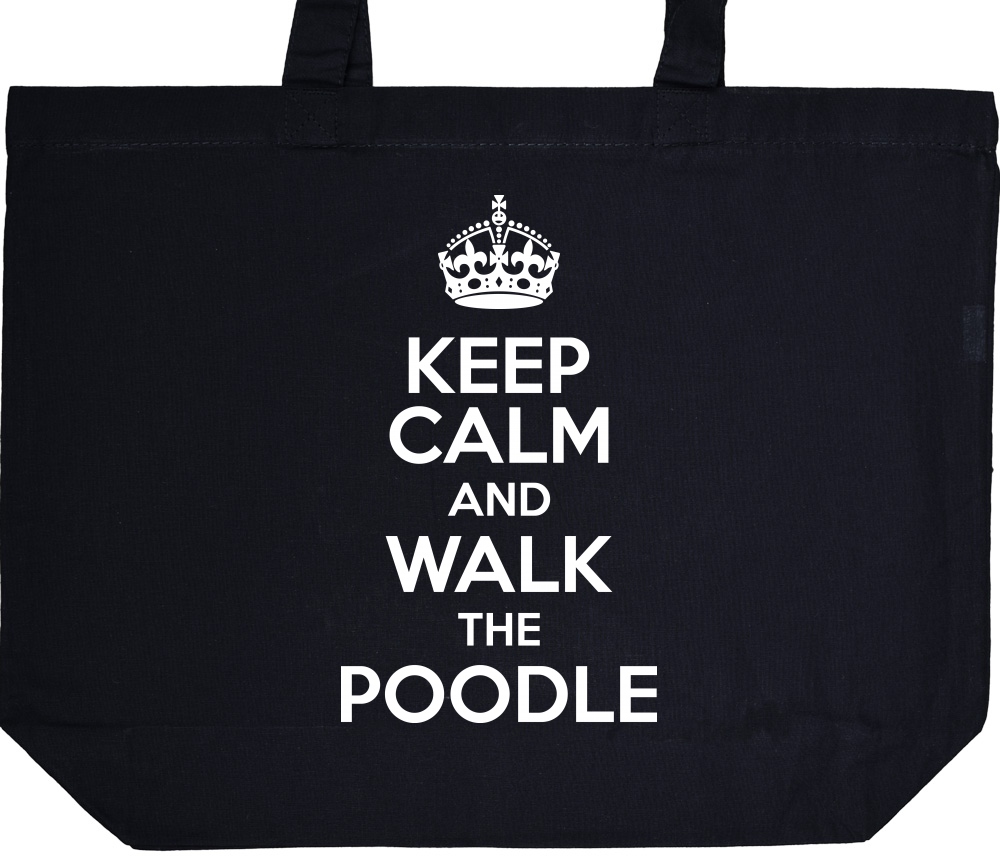 

Keep Calm And Walk The Poodle torba zakupy
