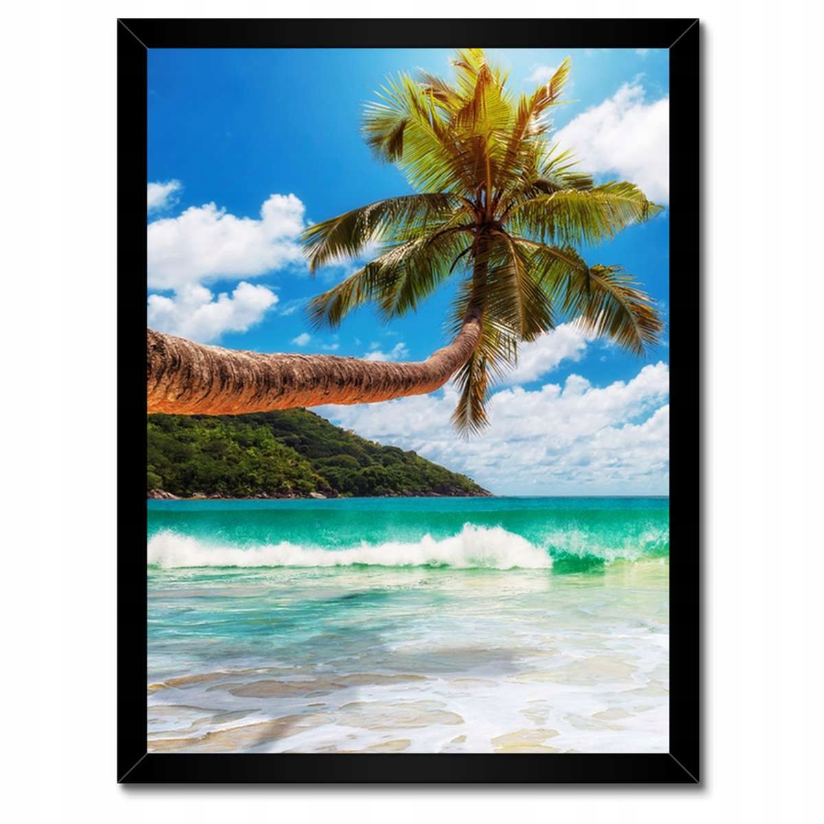Plakáty v rámu 30x40 Tropy Krajina Palmy