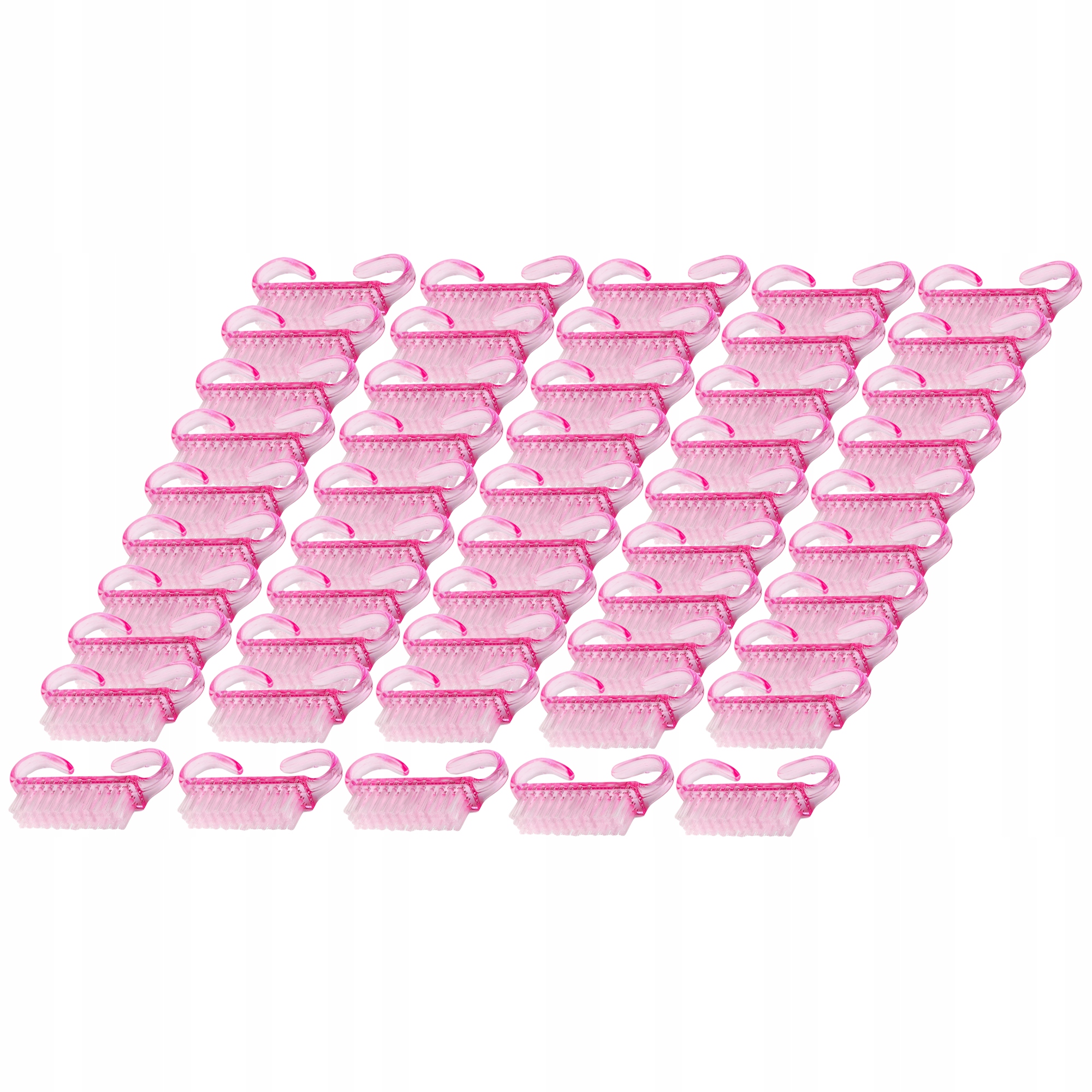 

Szczoteczka Do Paznokci Pyłu Rąk Różowa Mała 50szt