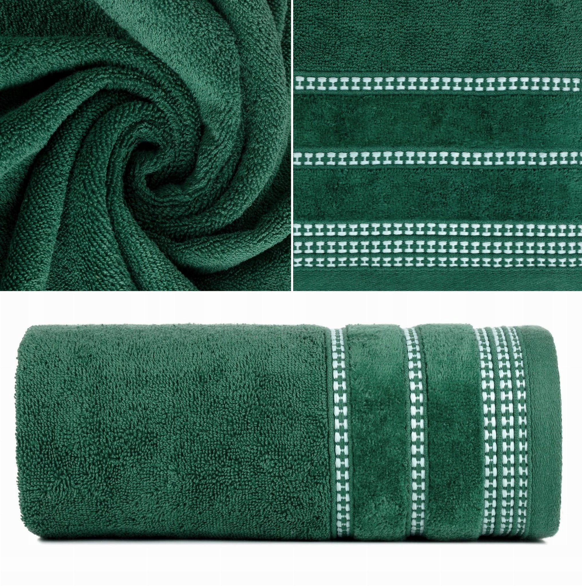 

Ręcznik Frotte 70x140 Eurofirany Amanda c. zielony