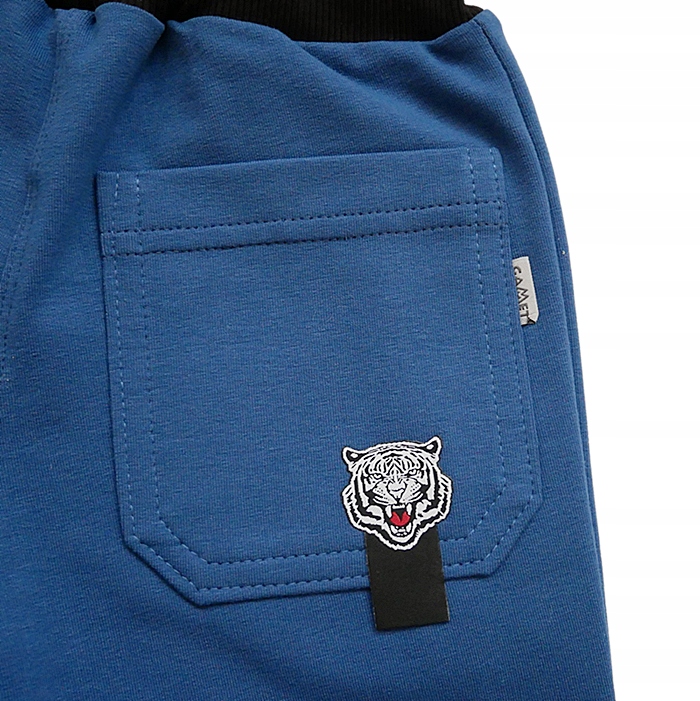 CHŁOPIĘCE spodnie DRESOWE kieszenie na ekspres 128 Wiek dziecka 7 lat +