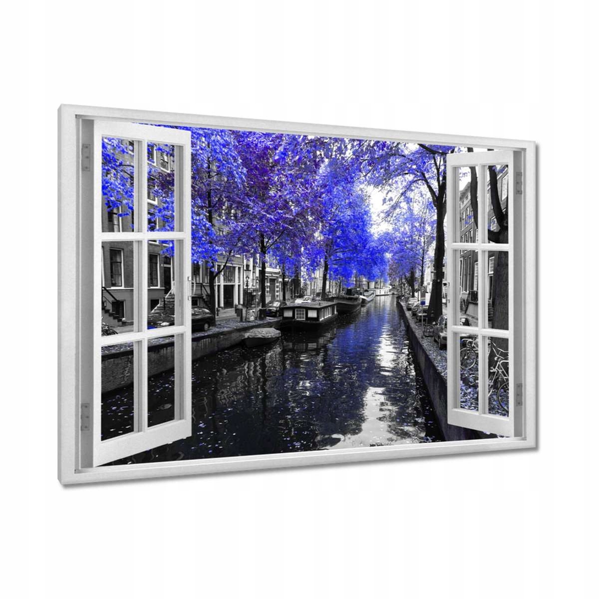 Obrazy 120x80 Chabrový Amsterdam