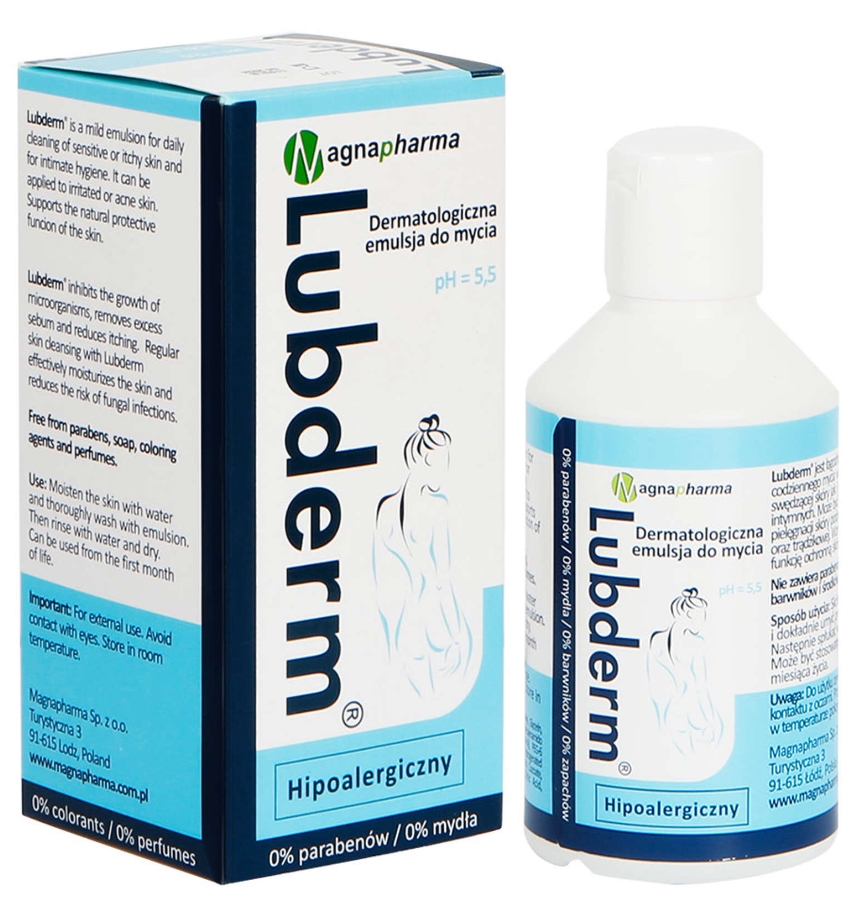 dermatologiczna emulsja do mycia, pH=5,5