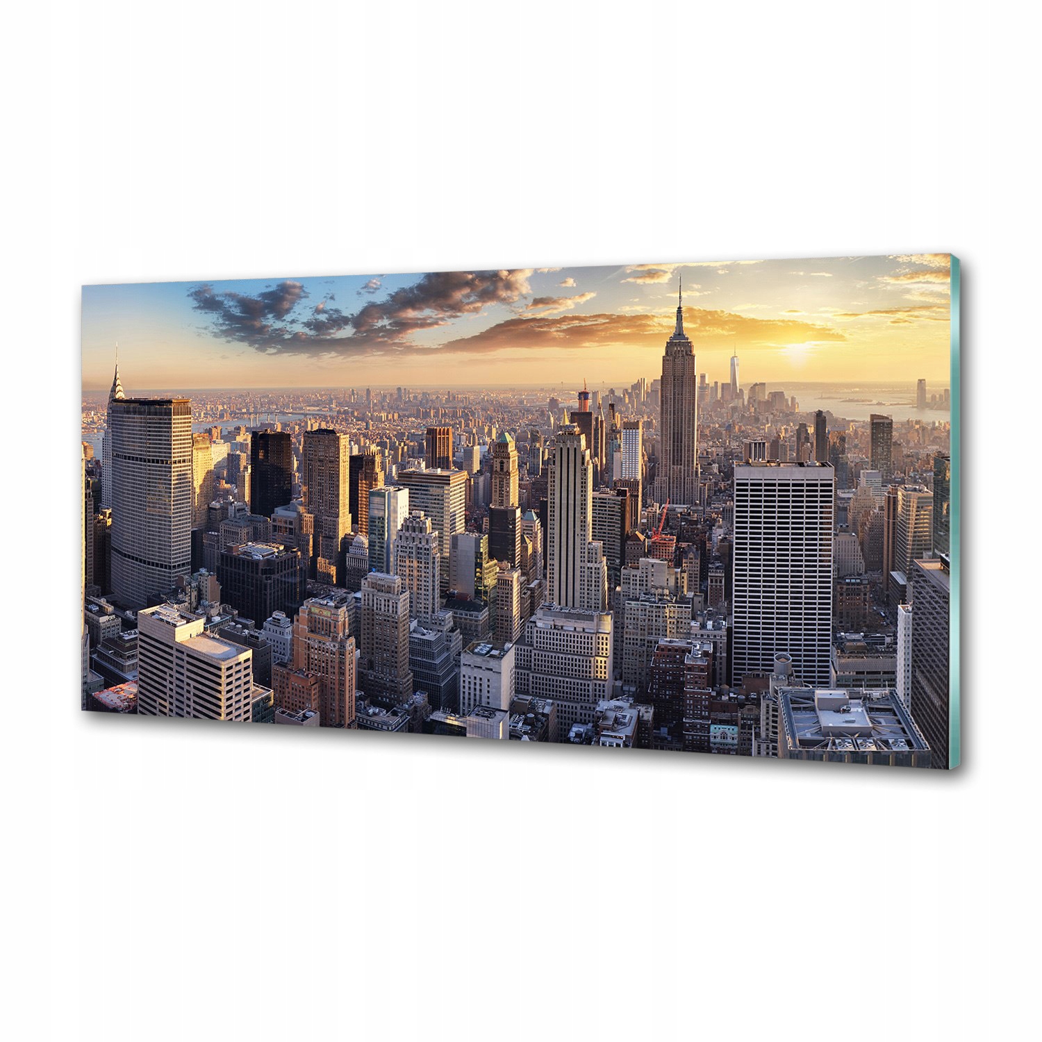 Panel lacobel New York vtáčí let 120x60 cm Lepidlo