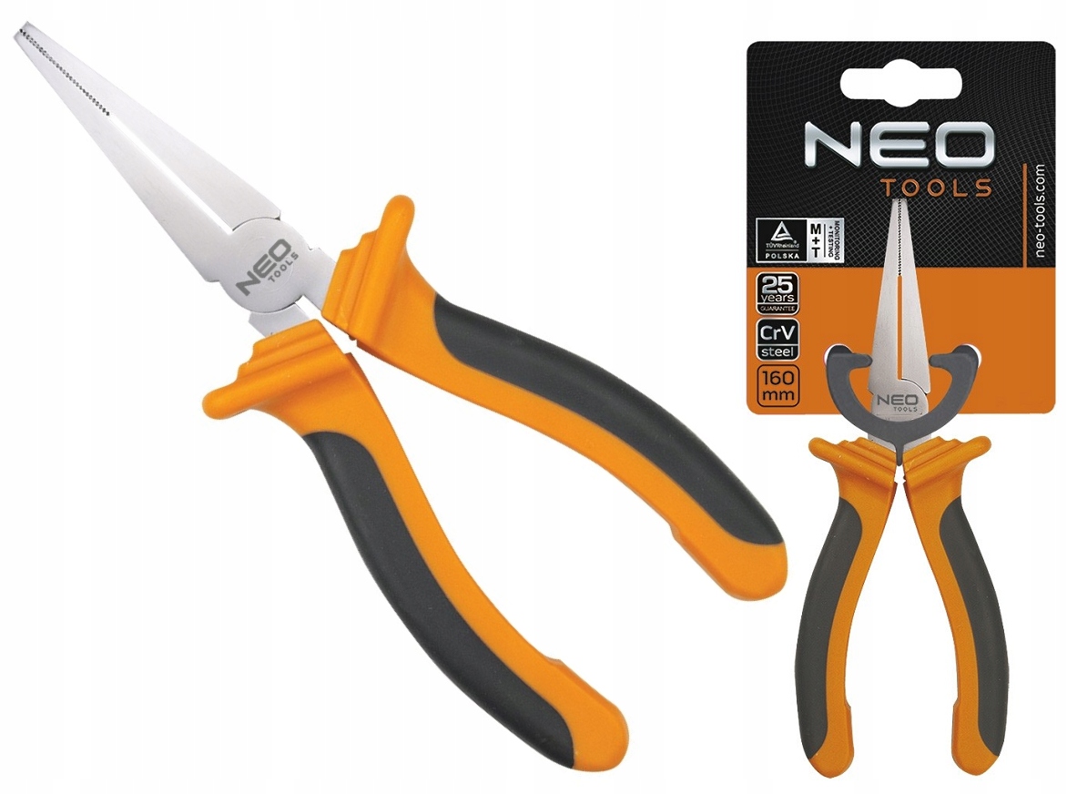 

Szczypce Proste Wydłużone Płaskie 160 Neo