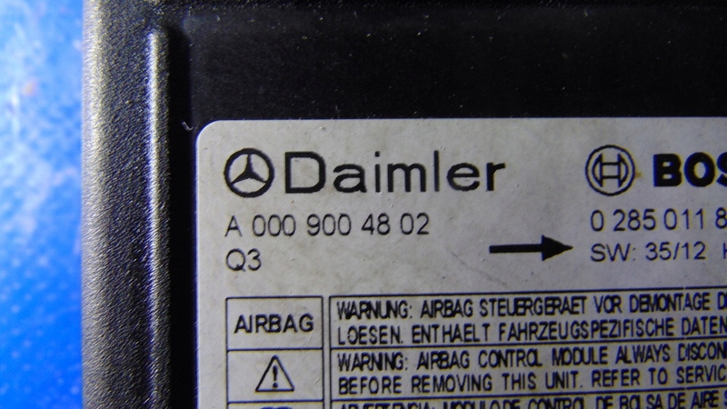 SENSOR Module Airbag MERCEDES SPRINTER 906 06-18R