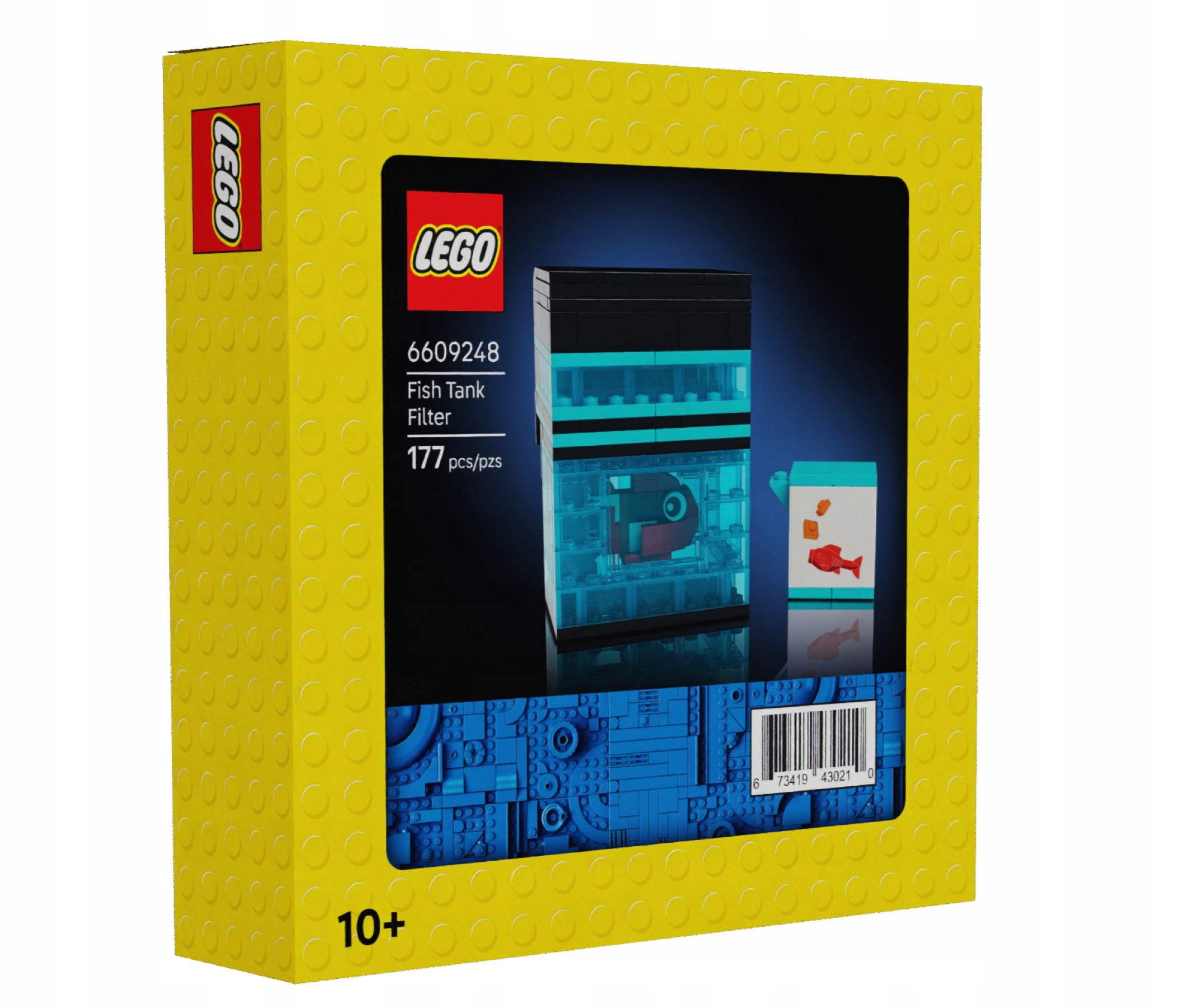 Lego Icons 5009823 Filtr do akwarium i pokarm dla ryb 10366 Nowy